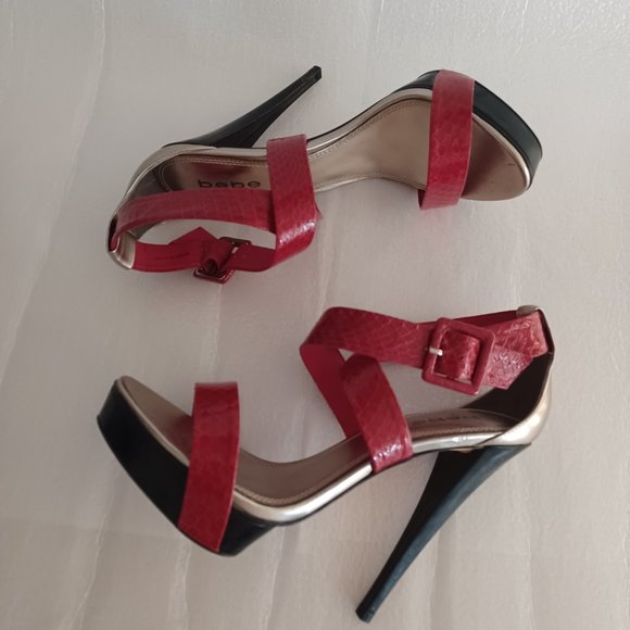 BEBE High Heels Shoes 9M - Picture 8 of 14